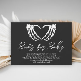 Little Boo Baby Shower Book Card RSVP Karte