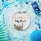 Little Boo Baby Shower Paper Plate Pappteller (Party)