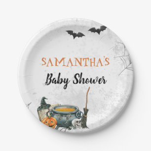 Little Boo Baby Shower Paper Plate Pappteller