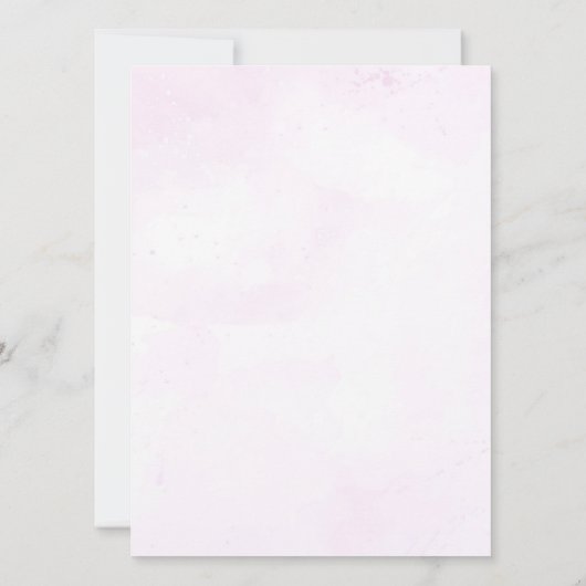 Little Boo Birthday Party Einladung (Rückseite)