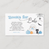 Little Boo blue Books for baby ticket Begleitkarte (Vorderseite)