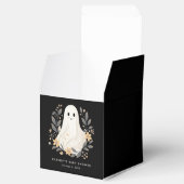 Little Boo Boho Ghost Halloween Baby Shower Geschenkschachtel (Geöffnet)