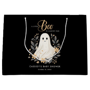 Little Boo Boho Ghost Halloween Baby Shower Große Geschenktüte