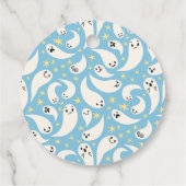 Little Boo Boy Baby Shower Geschenkanhänger (Rückseite)