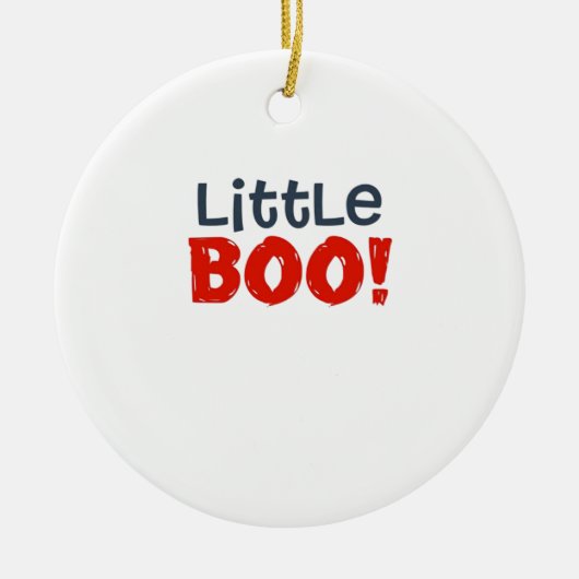 Little Boo Creative Lässig Keramik Ornament (Vorne)