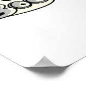 Little Boo Creative Lässig Poster (Ecke)