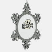 Little Boo Creative Lässig Schneeflocken Zinn-Ornament (Links)