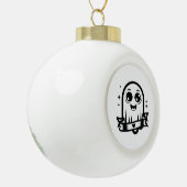 Little Boo Creative Style Keramik Kugel-Ornament (Links)