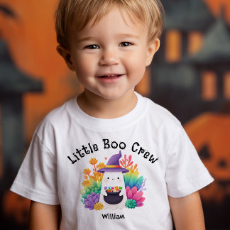 Little Boo Crew Halloween Kleinkind T-shirt