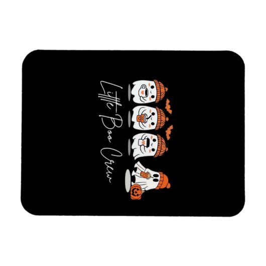 Little Boo Crew Minimal Clean Design Magnet (Horizontal)