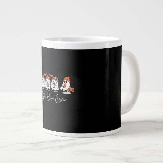 Little Boo Crew Minimal Clean Jumbo-Tasse (Vorderseite Rechts)