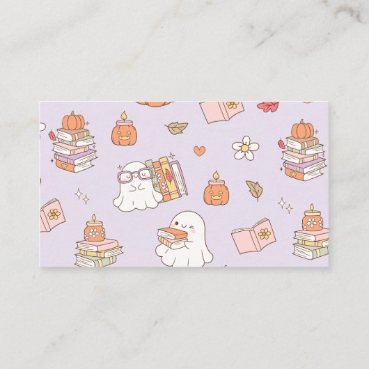 Little Boo Diaper Tombola Neues Kapitel Begleitkarte (Rückseite)