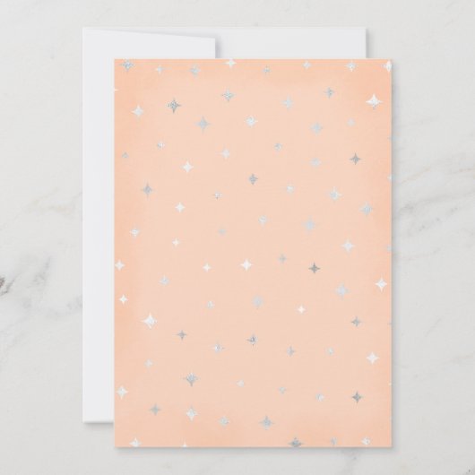 Little Boo Dusche Halloween Ghost Baby Dusche Einladung (Rückseite)