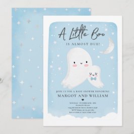 Little Boo Dusche Halloween Ghost Baby Dusche Einladung