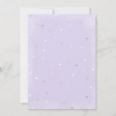 Little Boo Dusche Halloween Ghost Baby Dusche Einladung (Rückseite)