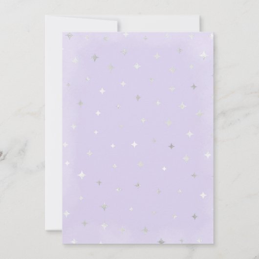 Little Boo Dusche Halloween Ghost Baby Dusche Einladung (Rückseite)