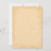 Little Boo Dusche Halloween Ghost Baby Shower Inv Einladung (Rückseite)