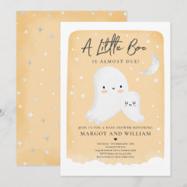 Little Boo Dusche Halloween Ghost Baby Shower Inv Einladung