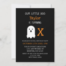 Little Boo Fall Halloween Geburtstag