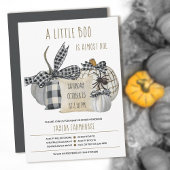 Little Boo Farmhouse Kissen Halloween Babydusche Einladung
