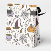 Little Boo fast due Halloween Baby Dusche Geschenkschachtel (Rückseite)