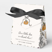 Little Boo fast due Halloween Baby Dusche Geschenkschachtel (Vorderseite)