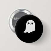 Little Boo Funny Meme Button (Vorne & Hinten)