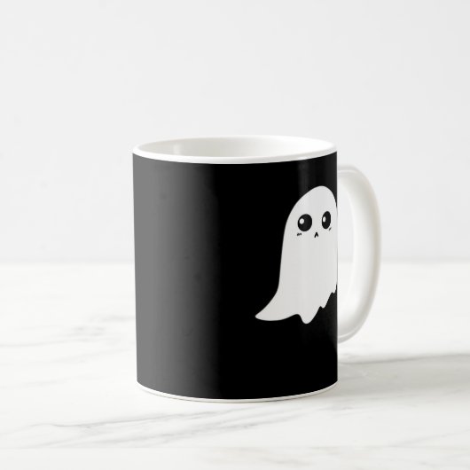 Little Boo Funny Meme Kaffeetasse (VorderseiteRechts)