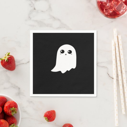 Little Boo Funny Meme Serviette (Beispiel)