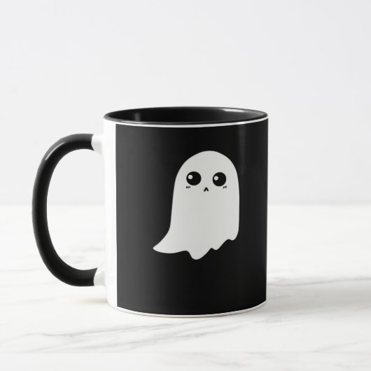 Little Boo Funny Meme Tasse (Links)