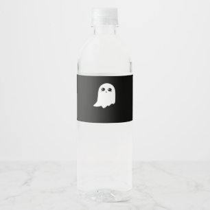 Little Boo Funny Meme Wasserflaschenetikett