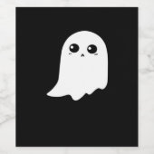 Little Boo Funny Meme Weinetikett (Einzelnes Label)
