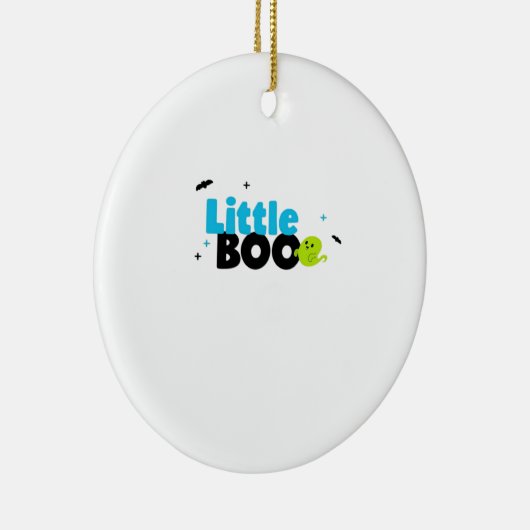Little Boo Funny Retro Keramik Ornament (Rechts)
