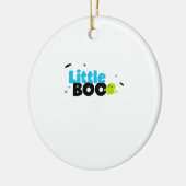 Little Boo Funny Retro Keramik Ornament (Links)