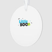 Little Boo Funny Retro Ornament (Vorderseite)