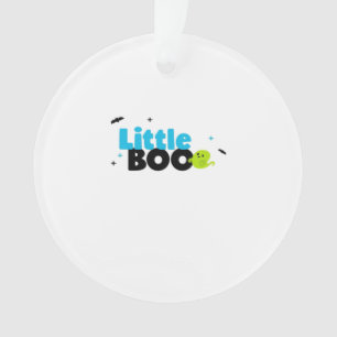 Little Boo Funny Retro Ornament