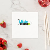 Little Boo Funny Retro Serviette (Beispiel)