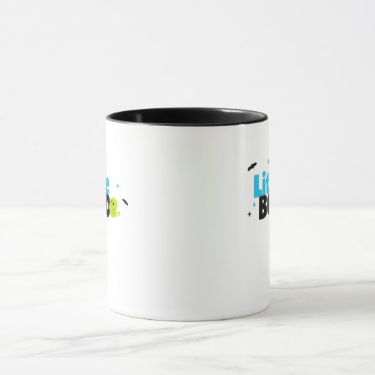 Little Boo Funny Retro Tasse (Zentrum)