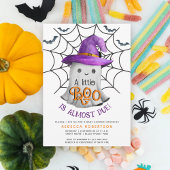 Little BOO Geist und Streifen Halloween Babydusche Einladung