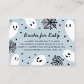Little Boo Ghost Baby Shower Books für Baby Begleitkarte (Vorderseite)