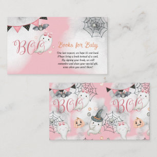 Little Boo Ghost Girl Baby Shower Books für Baby Begleitkarte