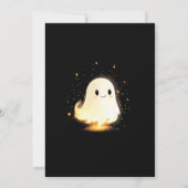 Little Boo Ghost Halloween Kinderdusche Einladung (Rückseite)