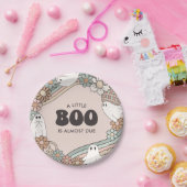 Little Boo Ghost Halloween Kinderdusche Pappteller (Party)