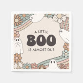 Little Boo Ghost Halloween Kinderdusche Serviette (Vorderseite)