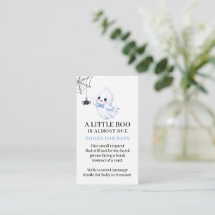 Little Boo Ghost Jungen-Halloween-Baby-Party Begleitkarte