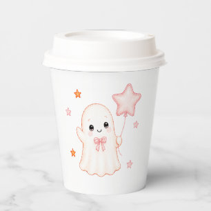 Little Boo Ghost Mädchen-Halloween-Baby-Party Pappbecher