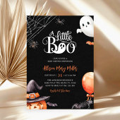 Little Boo Ghost Spooky Kinderdusche Einladung
