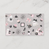 Little Boo Girl Baby Duwer Windschutzscheibe Begleitkarte (Rückseite)