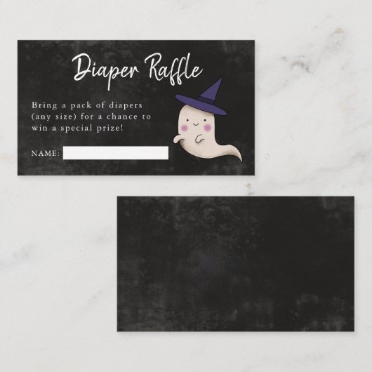 Little Boo Girl Baby Duwer Windschutzscheibe Begleitkarte (Vorne/Hinten)