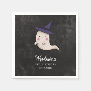 Little Boo Girls Halloween Geburtstagsparty Serviette